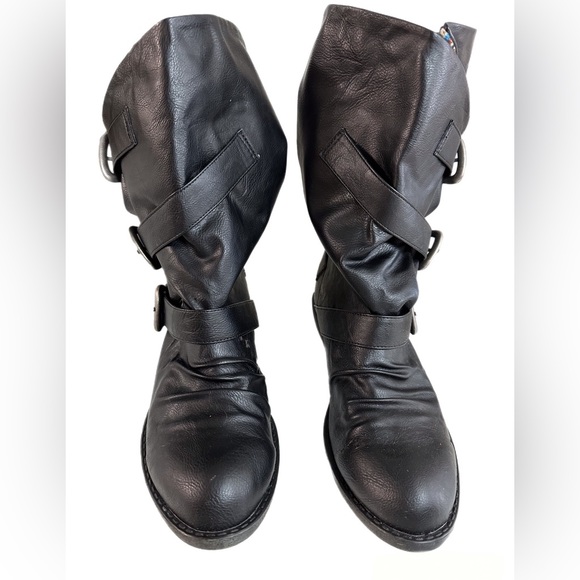 Blowfish Malibu Easy Saddle Pull On Lined Boots. Size 10 - Picture 3 of 8